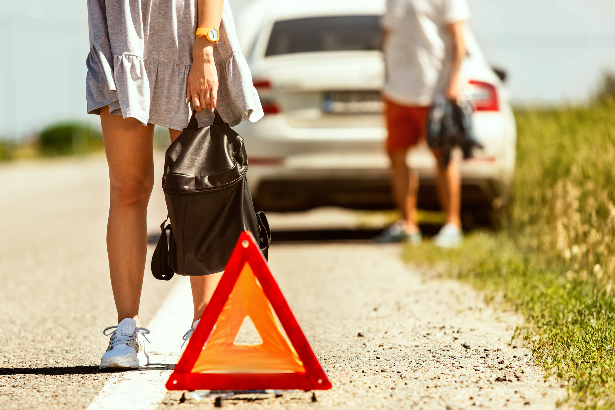 young-couple-broke-down-car-while-traveling-way-rest-they-are-trying-stop-other-drivers-ask-help-hitchhike-relationship-troubles-road-vacation young-couple-broke-down-car-while-traveling-way-rest-they-are-trying-stop-other-drivers-ask-help-hitchhike-relationship-troubles-road-vacation